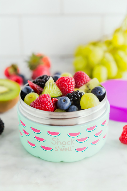 Small bowl filled with fresh fruit
