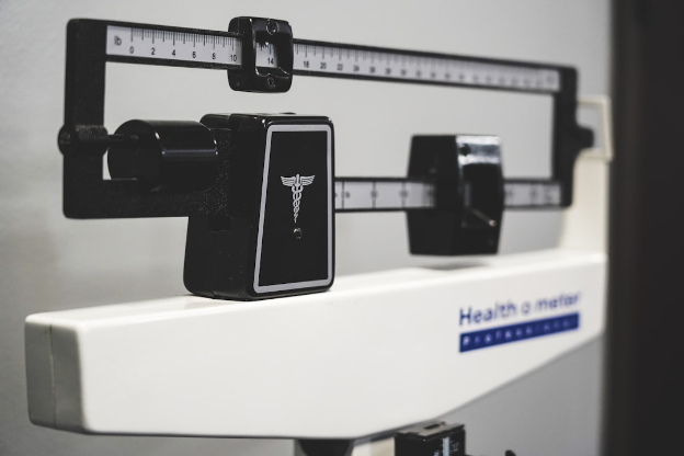 Scale in doctors office